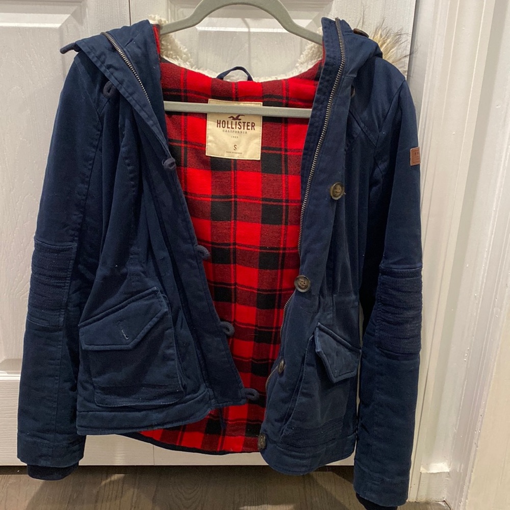 Hollister Navy Jacket